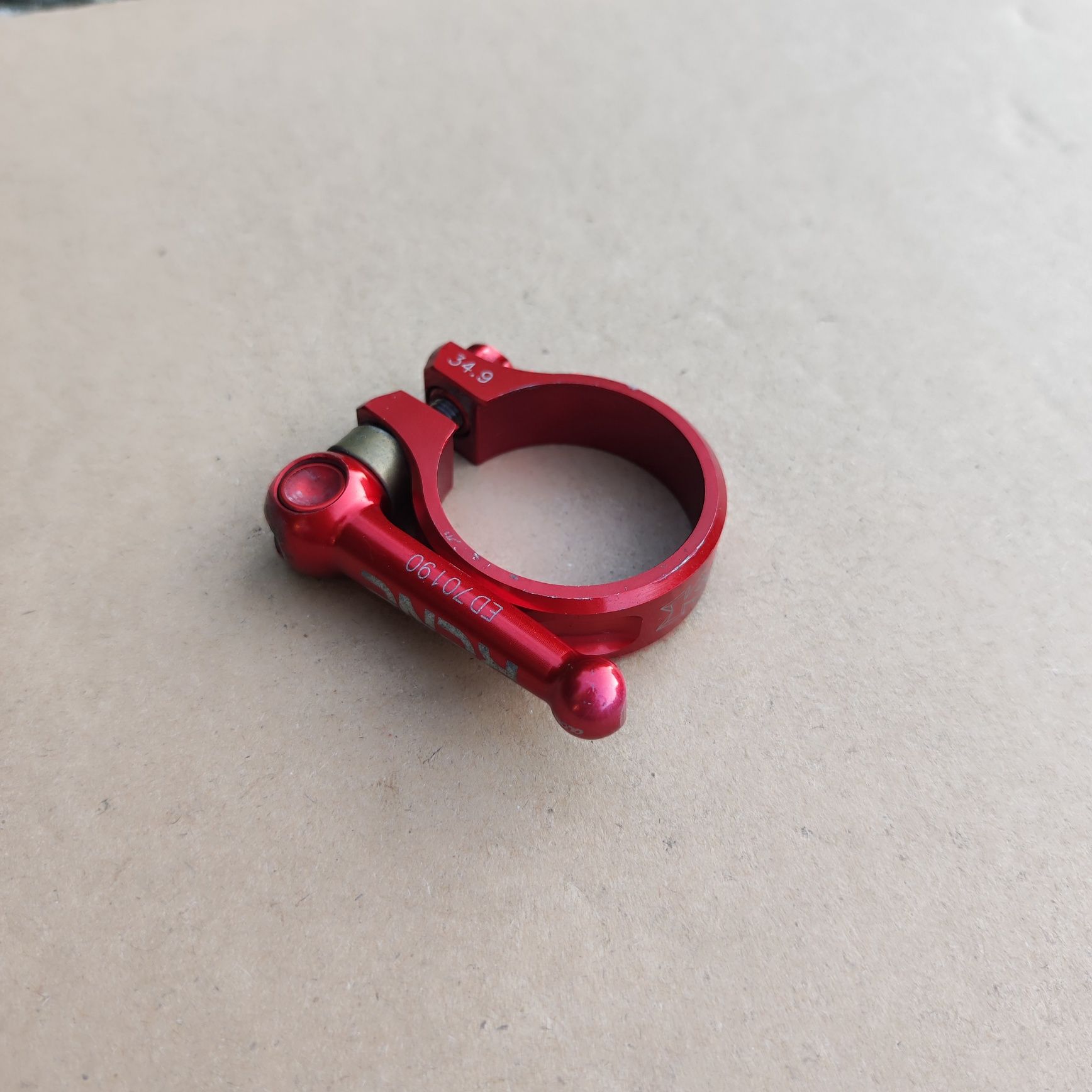 Zacisk sztycy KCNC 34,9mm szybko zamykacz mtb xc trekking