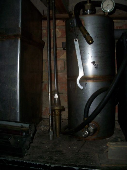 Опрыскиватель, из нержавеющей стали и латуни, вечный, СССР. Военный.