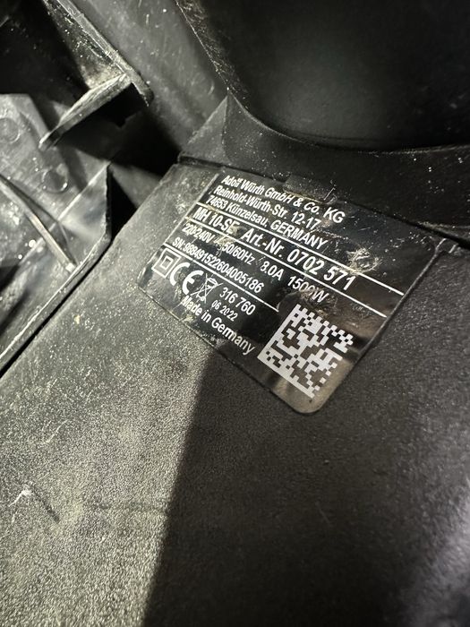 Відбійний молоток Wurth MH10 SE Bosch GSH