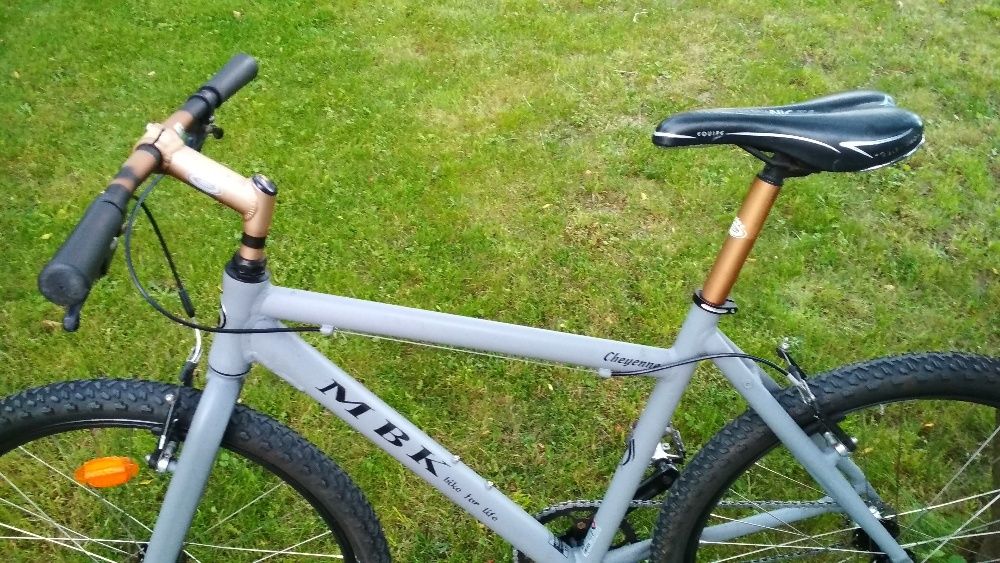 Rower single speed fixed gravel wyprawowy MBK Cheyenne 28" 26" flip