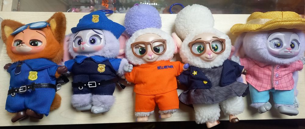 5 ночей з Фредді,звірополіс Лабубу,Стіч,Фуглер,Вакуку,Зоотрополис,Стіч