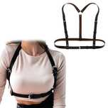 Skórzana Sex Uprząż Body Harness Szelki Pasy Bdsm