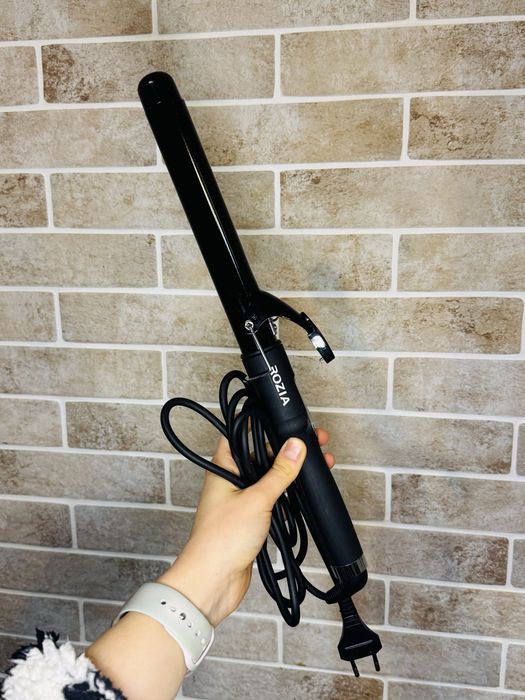 Плойка накрутка професійна ROZIA 28 мм [і ПОДАРУНОК ТЕРМОЗАХИСТ]