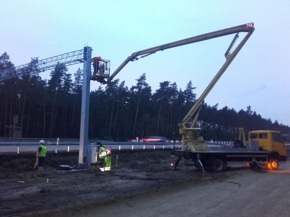 Podnośnik koszowy wynajem i usługi. Firma Max - Lift