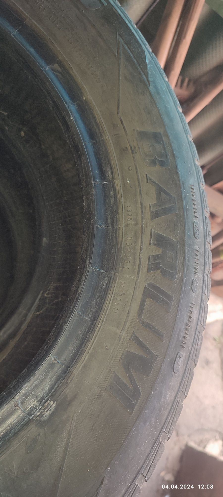 ШИНЫ BARUM 165/80R14 цена за 4 шт. 1000грн.