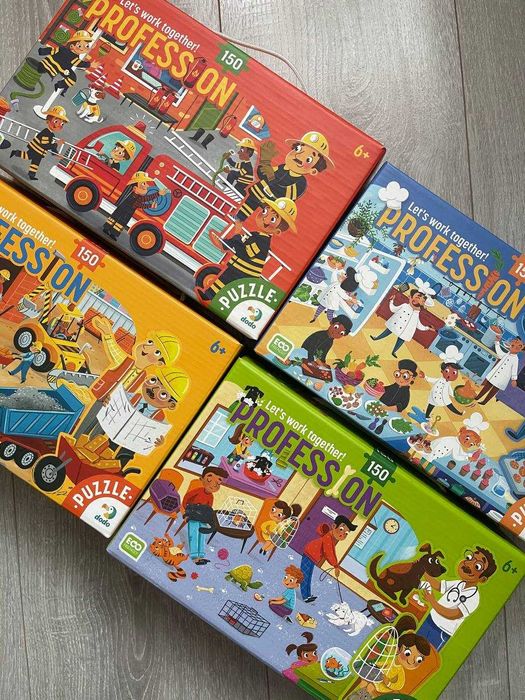 Пазли Dodo серія професії