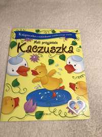 Książeczka z naklejkami wielokrotnego użytku - Kaczuszka