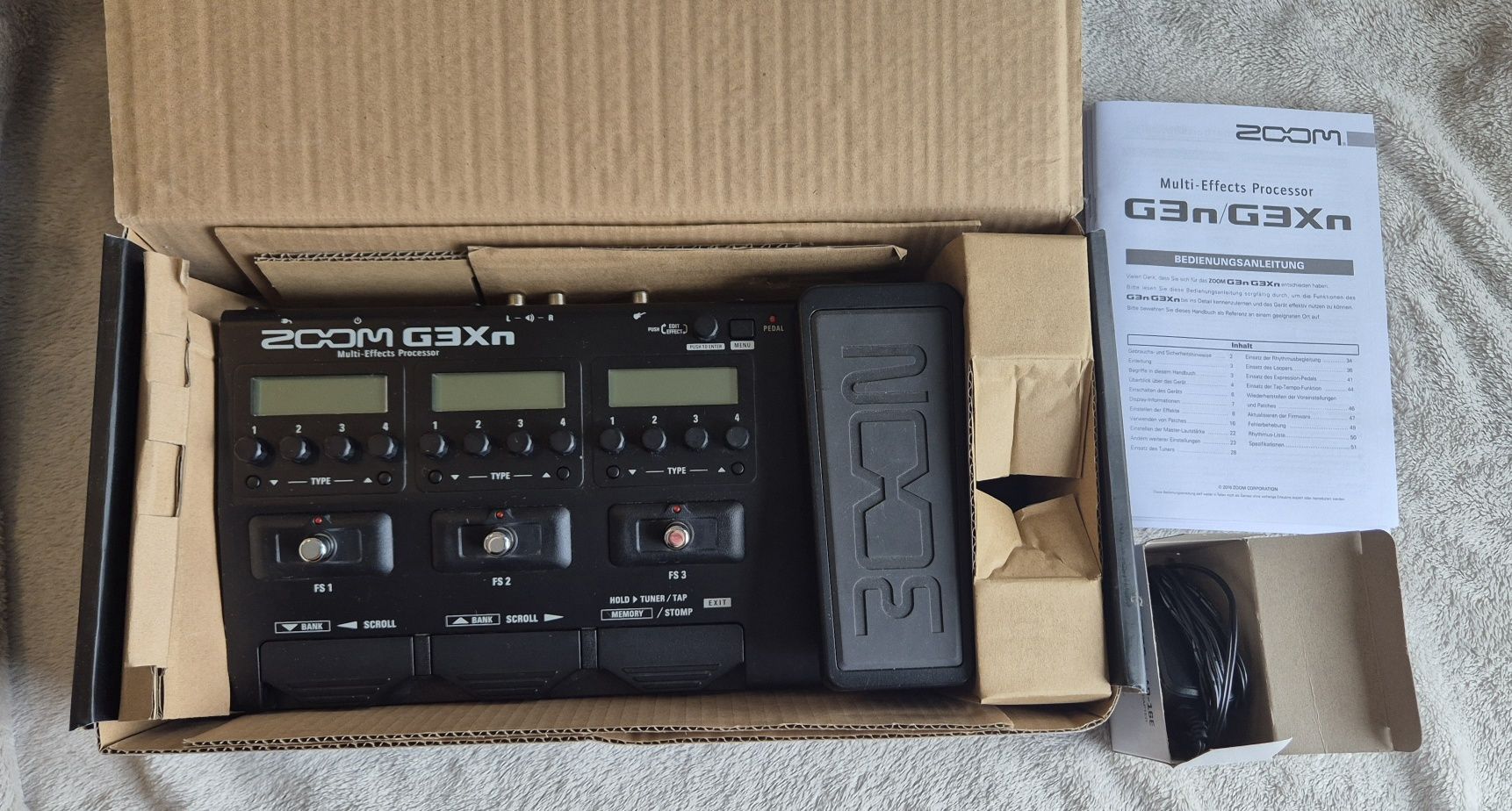 Multiefekt gitarowy procesor ZOOM G3XN