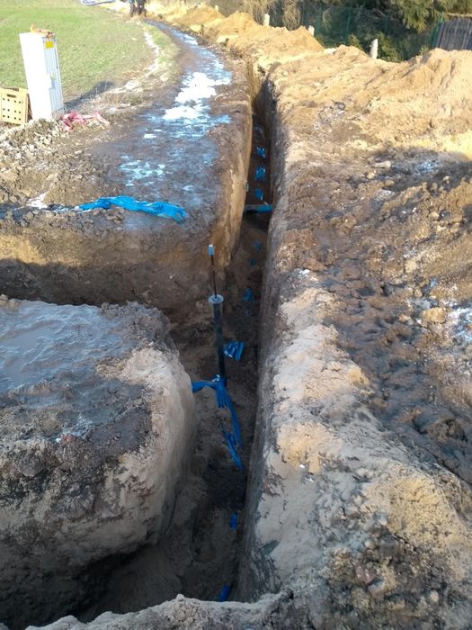 Przyłącza wodno-kanalizacyjne i serwis przydomowej oczyszczalni