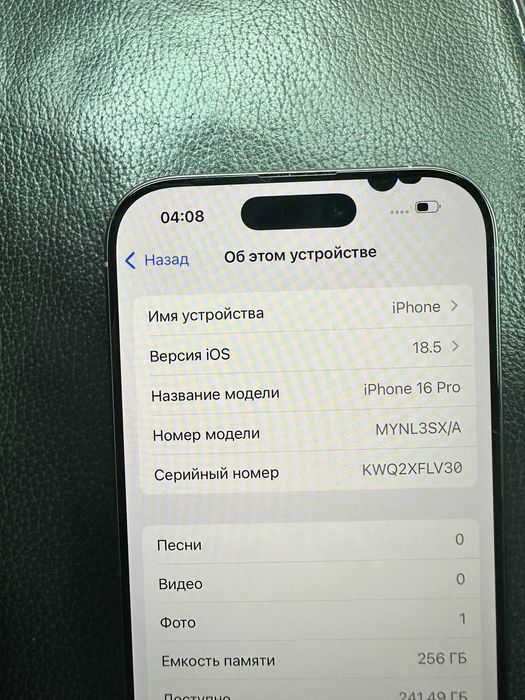 Iphone 16 Pro 256 GB