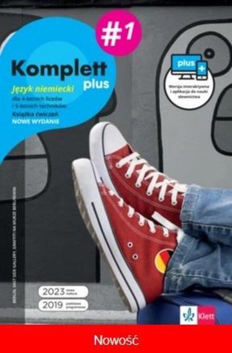 Komplett plus 1 Ćwiczenia + online w.2022 Klett Polska praca zbiorowa