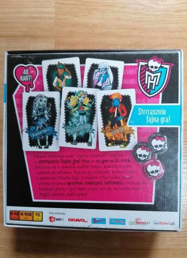 Egmont gra Monster high, wiek 8-108 lat