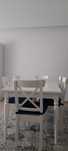 Conjunto Mesa Extensivel e 6 Cadeiras (IKEA)