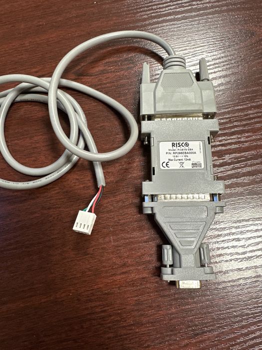 Risco ProSYS EBA do programowania centrali alarmowej. RP296EBA000A