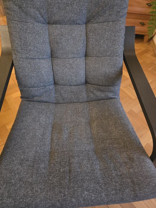 fotel POANG plus podnóżek