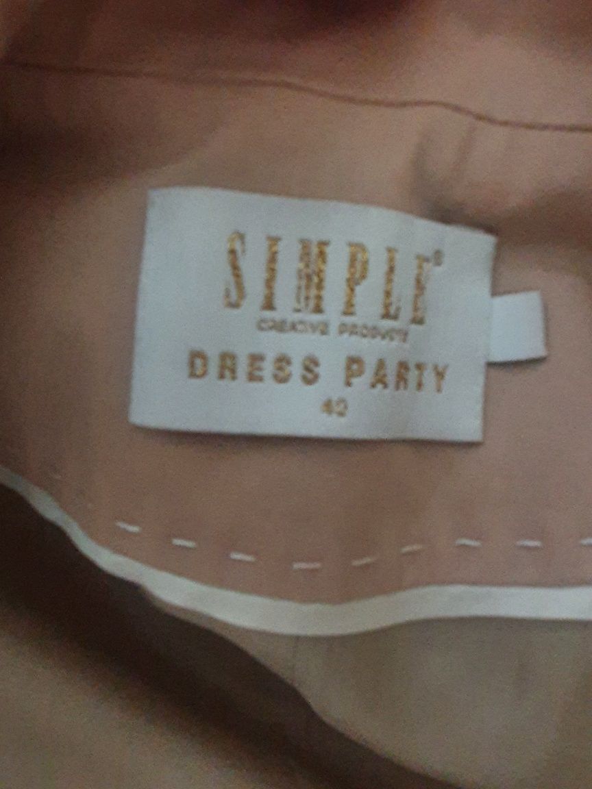 Sukienka w groszki Simple