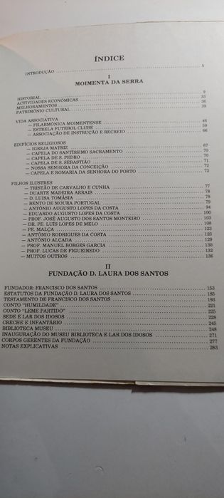 Moimenta da Serra (Gouveia)  e Fundação D. Laura dos Santos