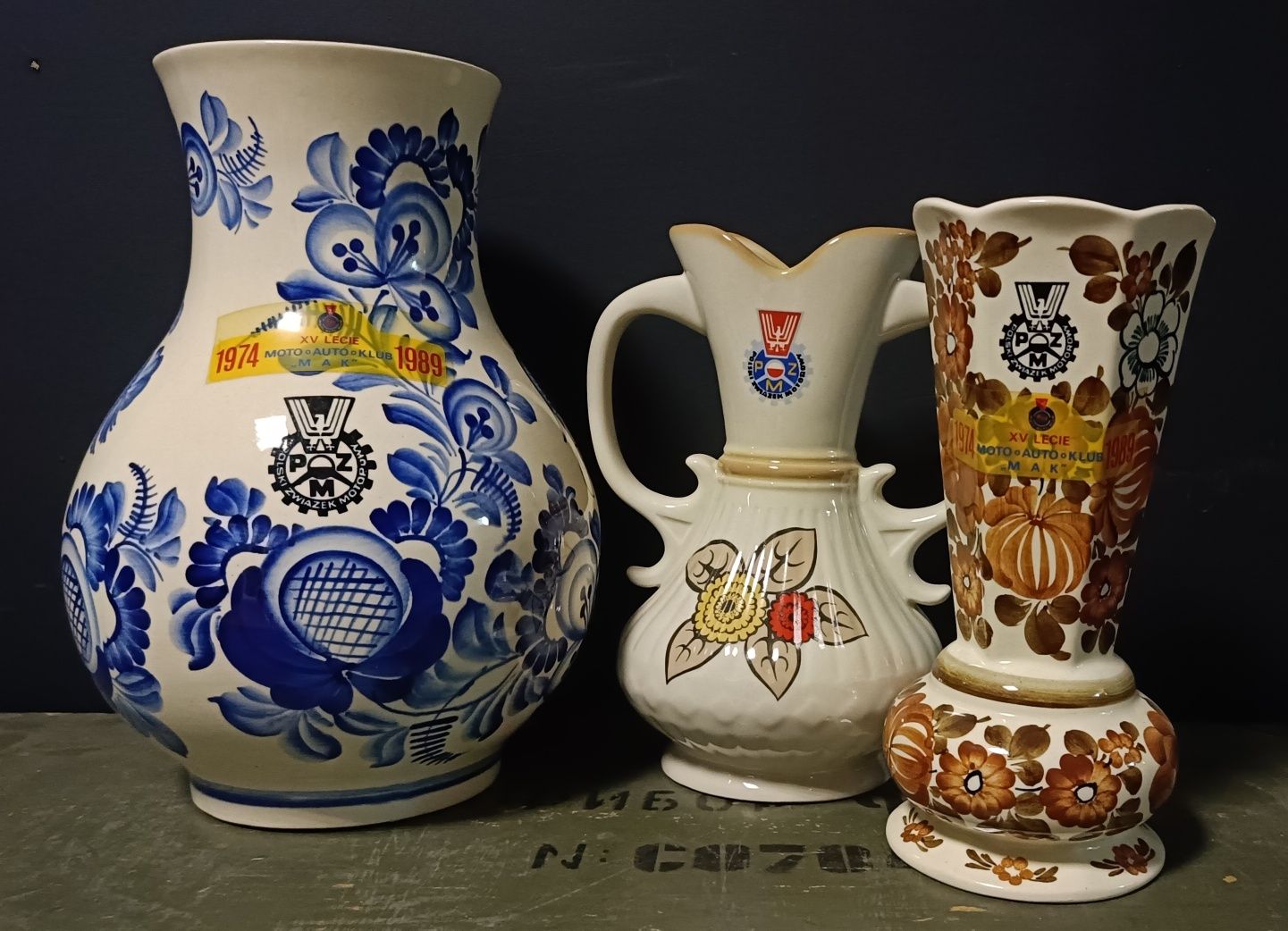 PZM Wazon Polski Związek Motorowy Porcelana Chodzież