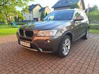 BMW X3 X3- STAN DOSKONAŁY, PRZEGLĄD do 03.2026, OC do 02.2026