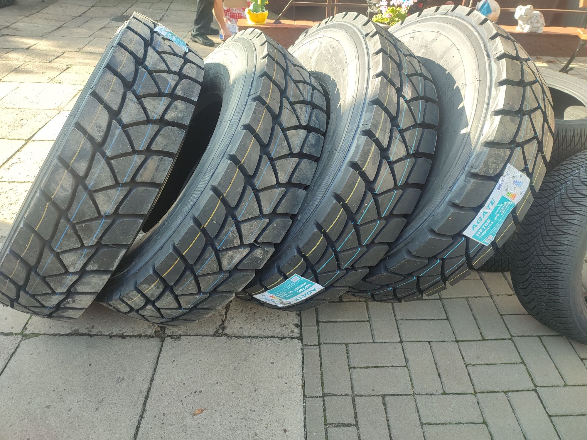 315/80r22.5 opony budowlane ciężarowe Agate HF768