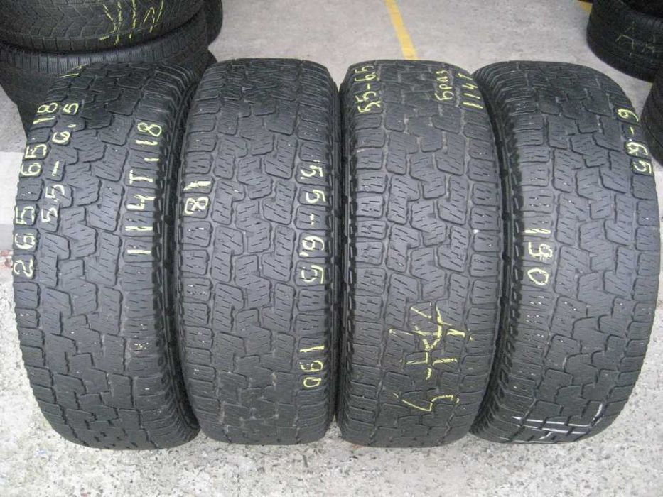 265/65 R18 114T Pirelli M+S 4штуки протектор 60-70%