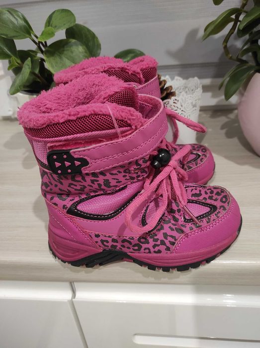 Śniegowce kozaki trapery zimowe ciepłe 26 firmy 51015 CCC lupilu