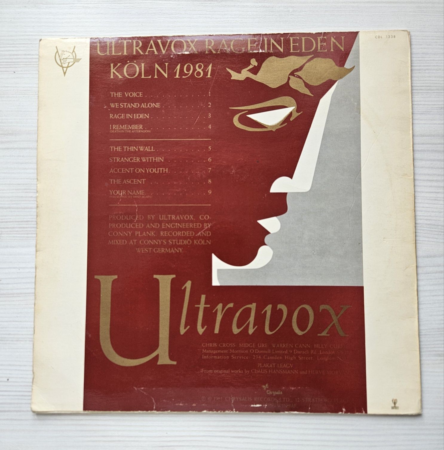 Ultravox - Rage In Eden
