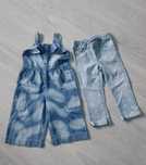 98 komplet jeansowy jeans spodnie kombinezon
dziewczynka gwiazdki