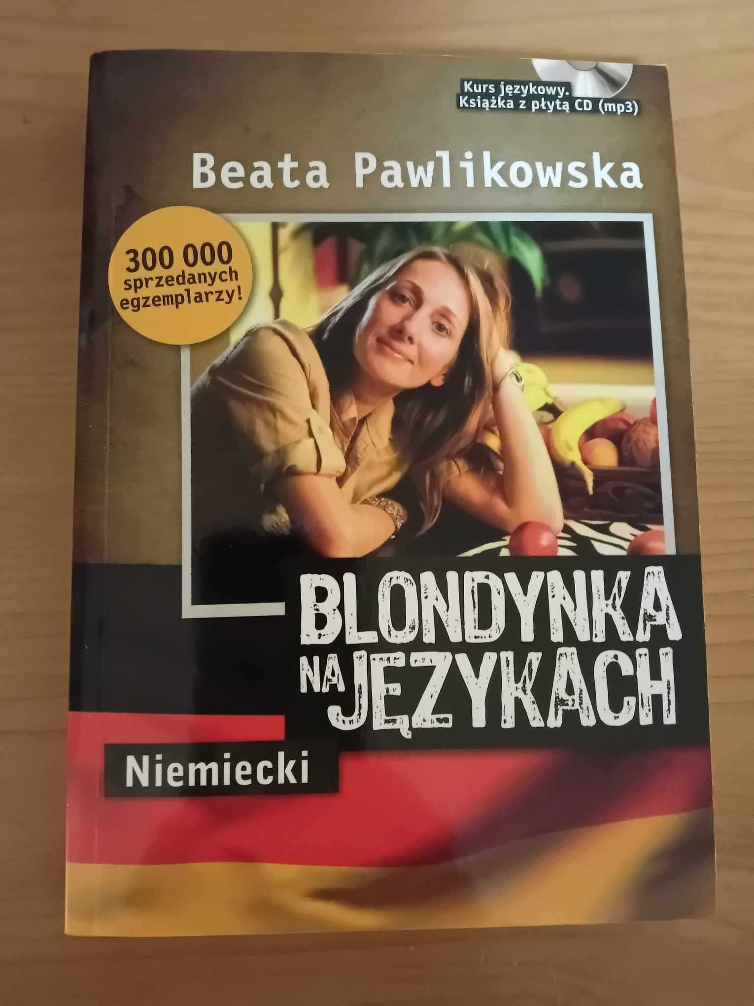 Książka z płytą Blondynka na językach - niemiecki