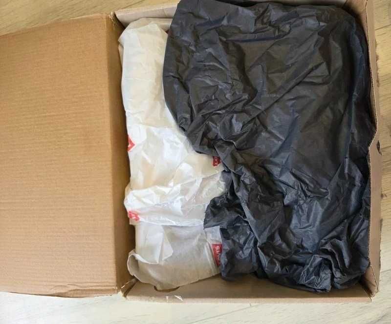 Levi's ABNER - Botki skórzane sznurowane trapery buty na zimę 42 27 cm