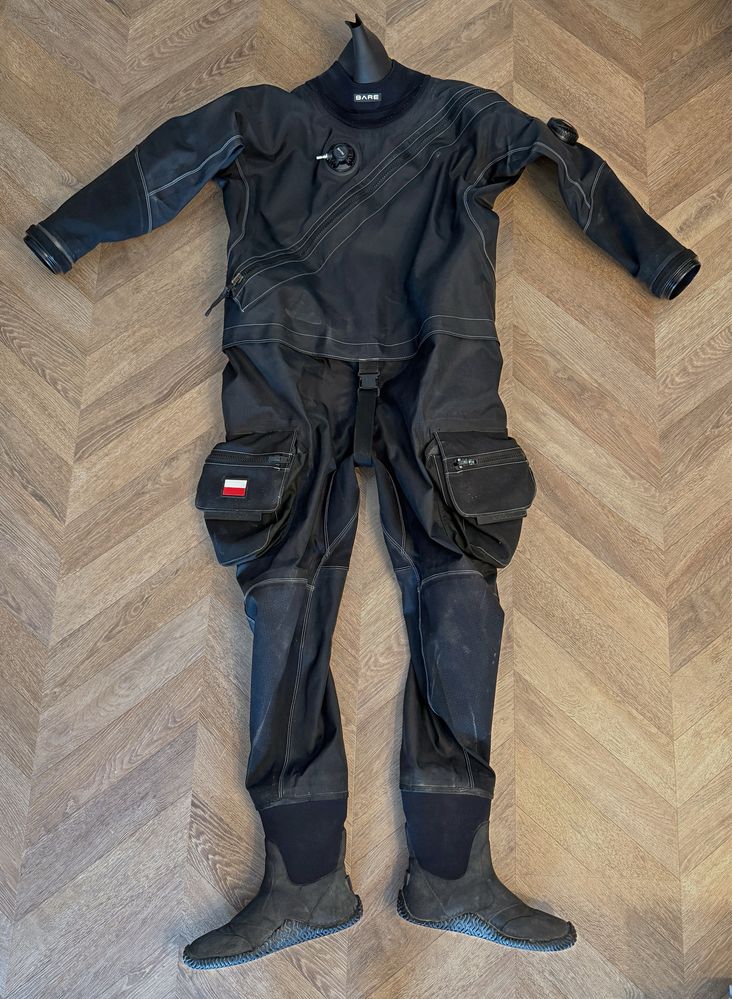 Suchy skafander BARE X-Mission Evolution Tech Dry XXLs
