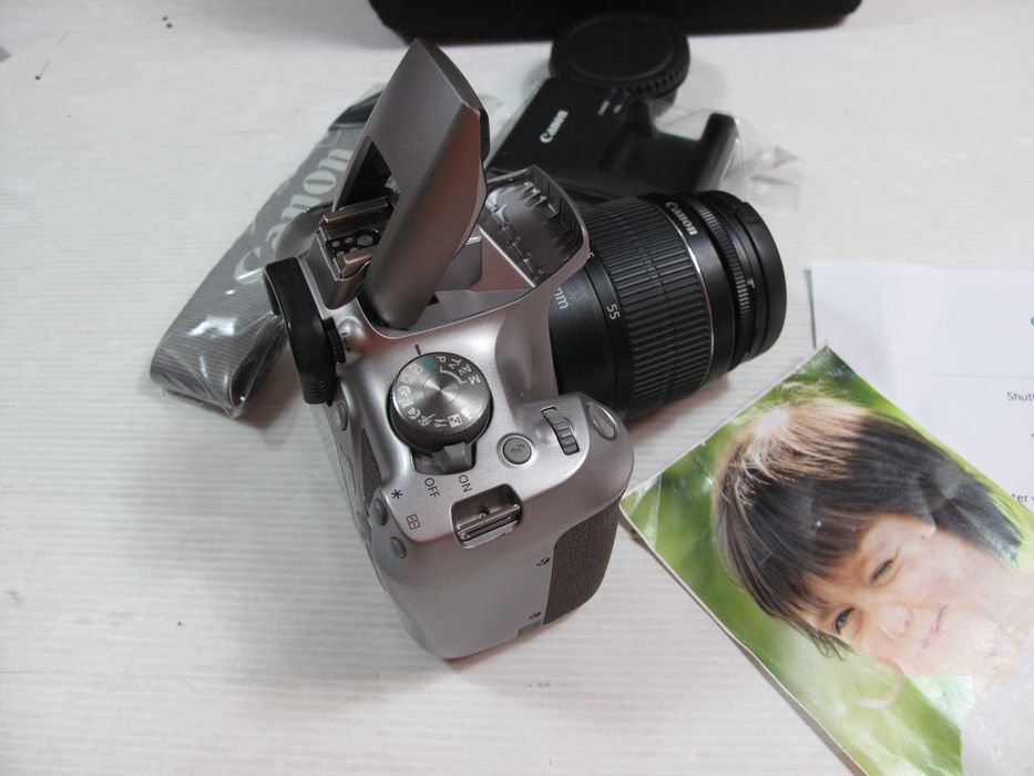 canon 1300D+18-55 só 15 mil disparos como NOVA