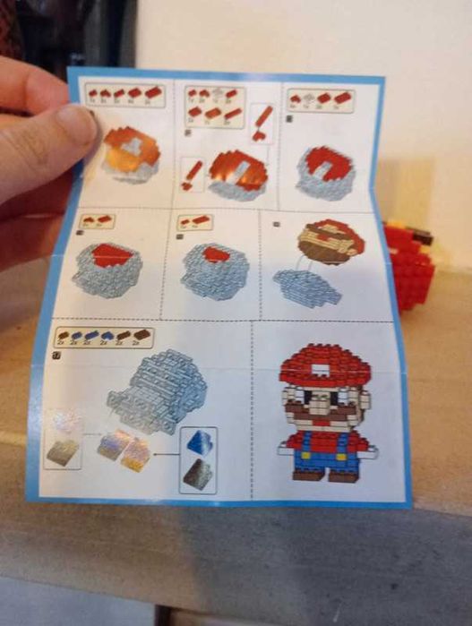 Mario em lego / blocos