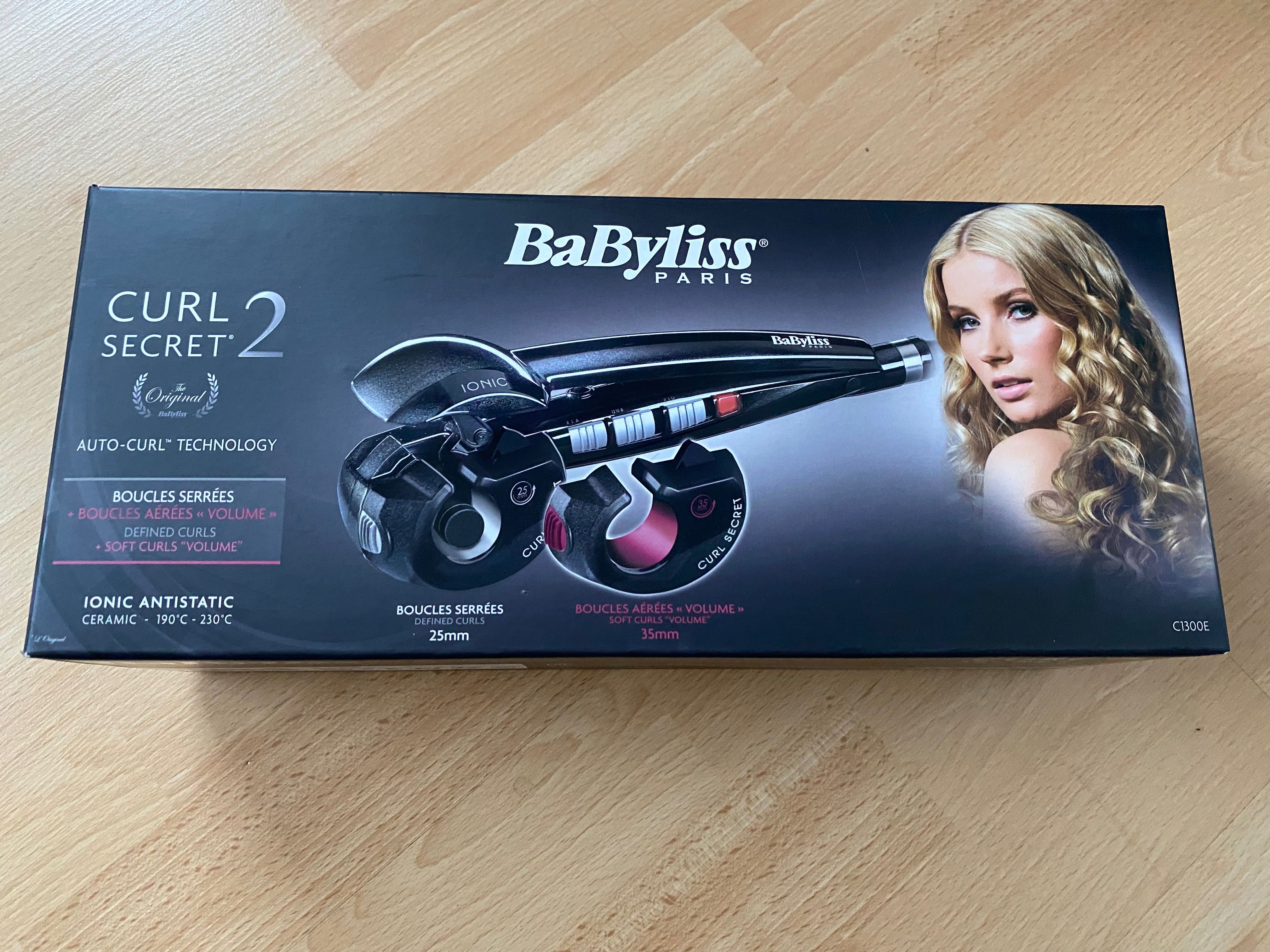 Lokówka automatyczna Babyliss curl secret 2 + nakładka gratis