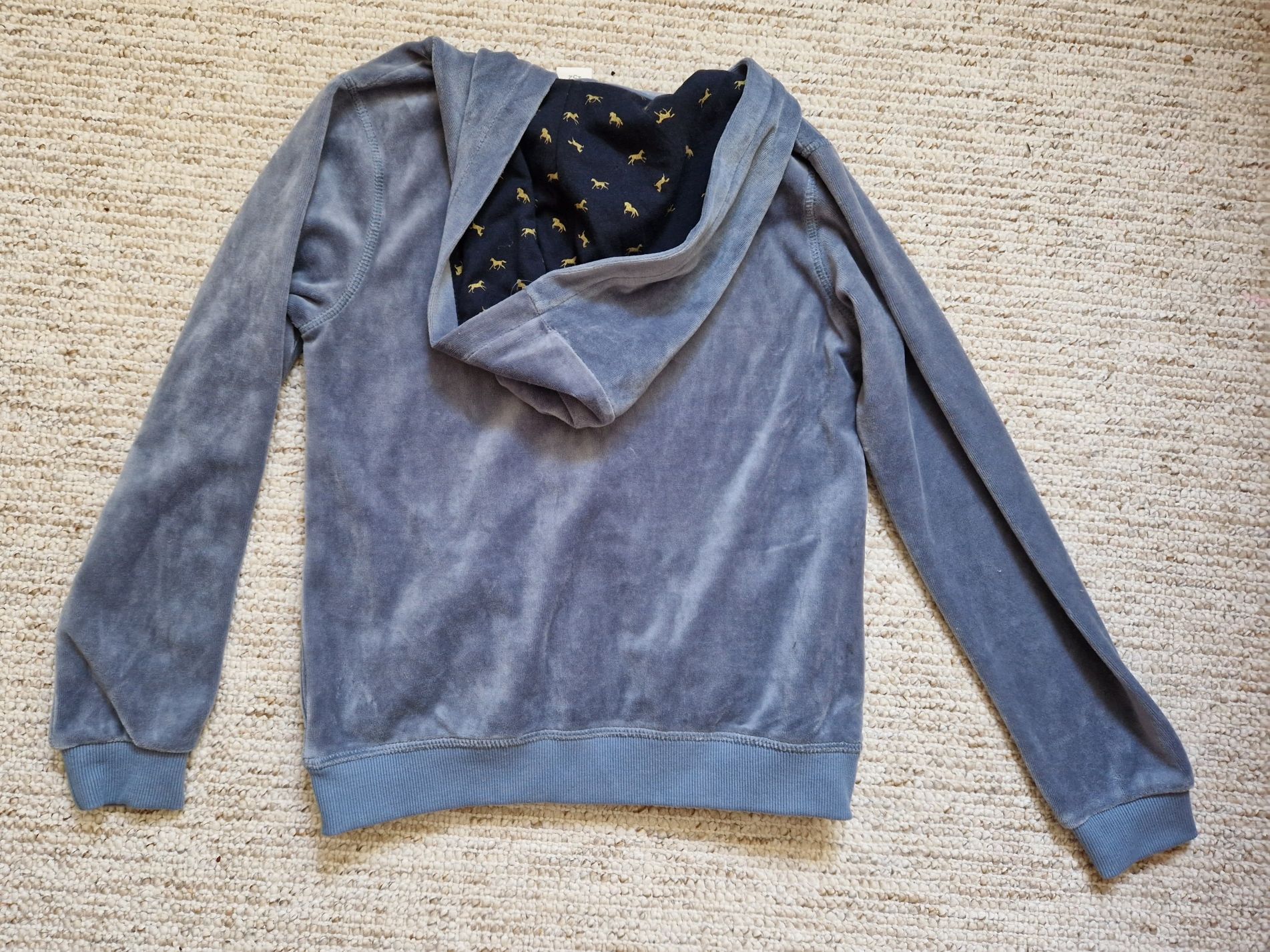 Bluza z kapturem SMYK rozm 152 konie