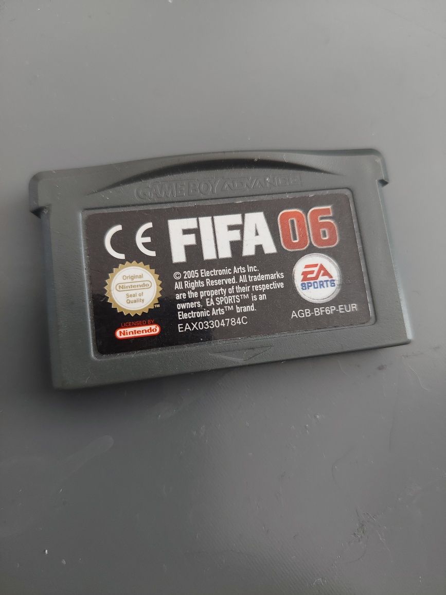 FIFA 06 gra na GameBoy Advance