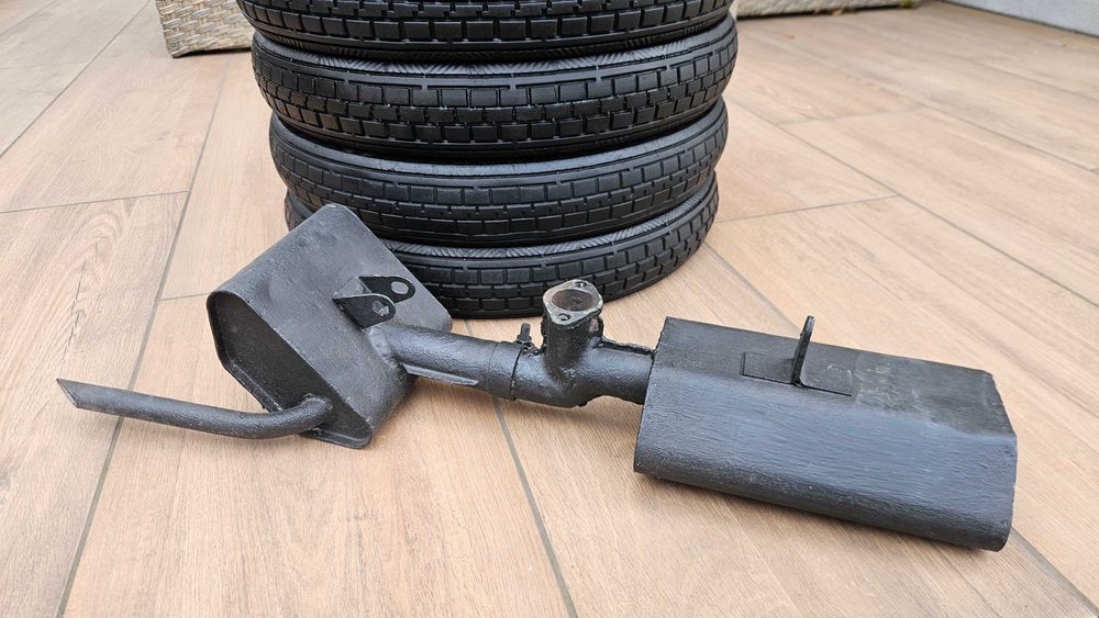 Oryginalny TŁUMIK skuter WFM OSA M50 nie M52 unikat WYDECH nie JUNAK