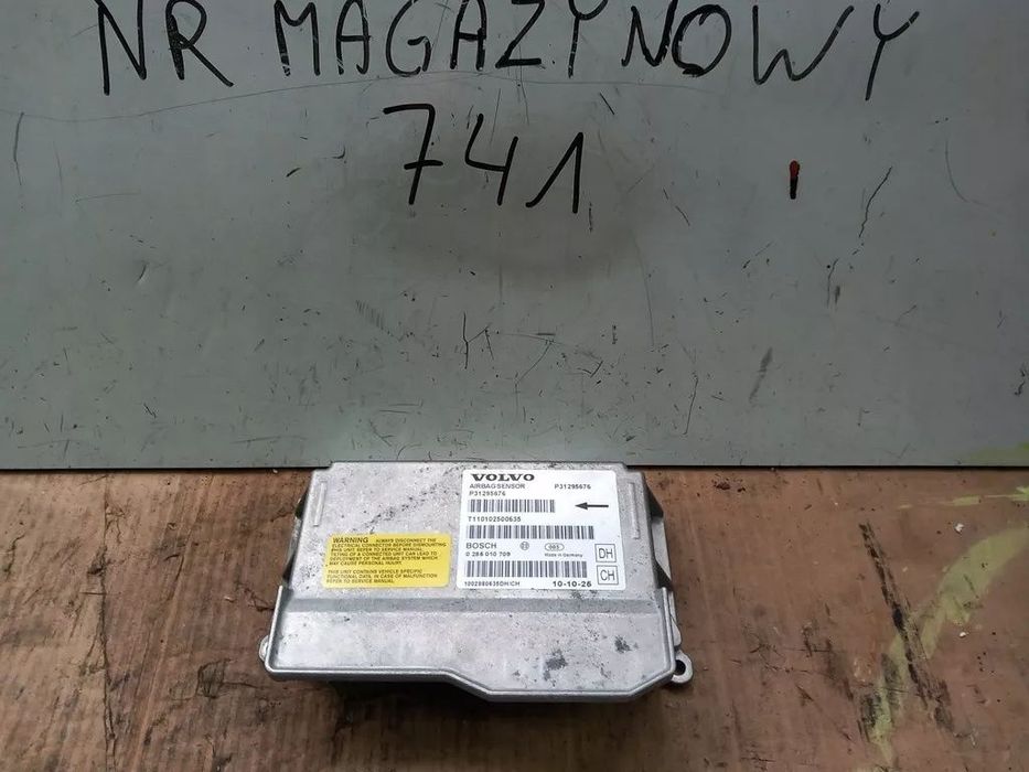 SENSOR MODUŁ AIRBAG VOLVO V70 III 2.5T 31295676