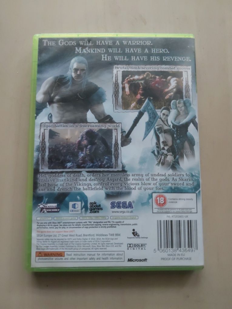 Viking: Battle for Asgard .Xbox 360

PLATFORMA: Xbox 360

STAN: Uż