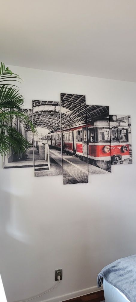 Obraz Pociąg Na Peronie