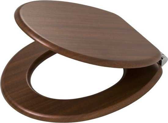 Tiger Douglas - Deska sedesowa - wolnoopadająca - MDF / FSC - orzech