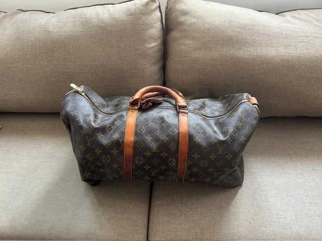 Louis Vuitton, tote bag, em bom estado