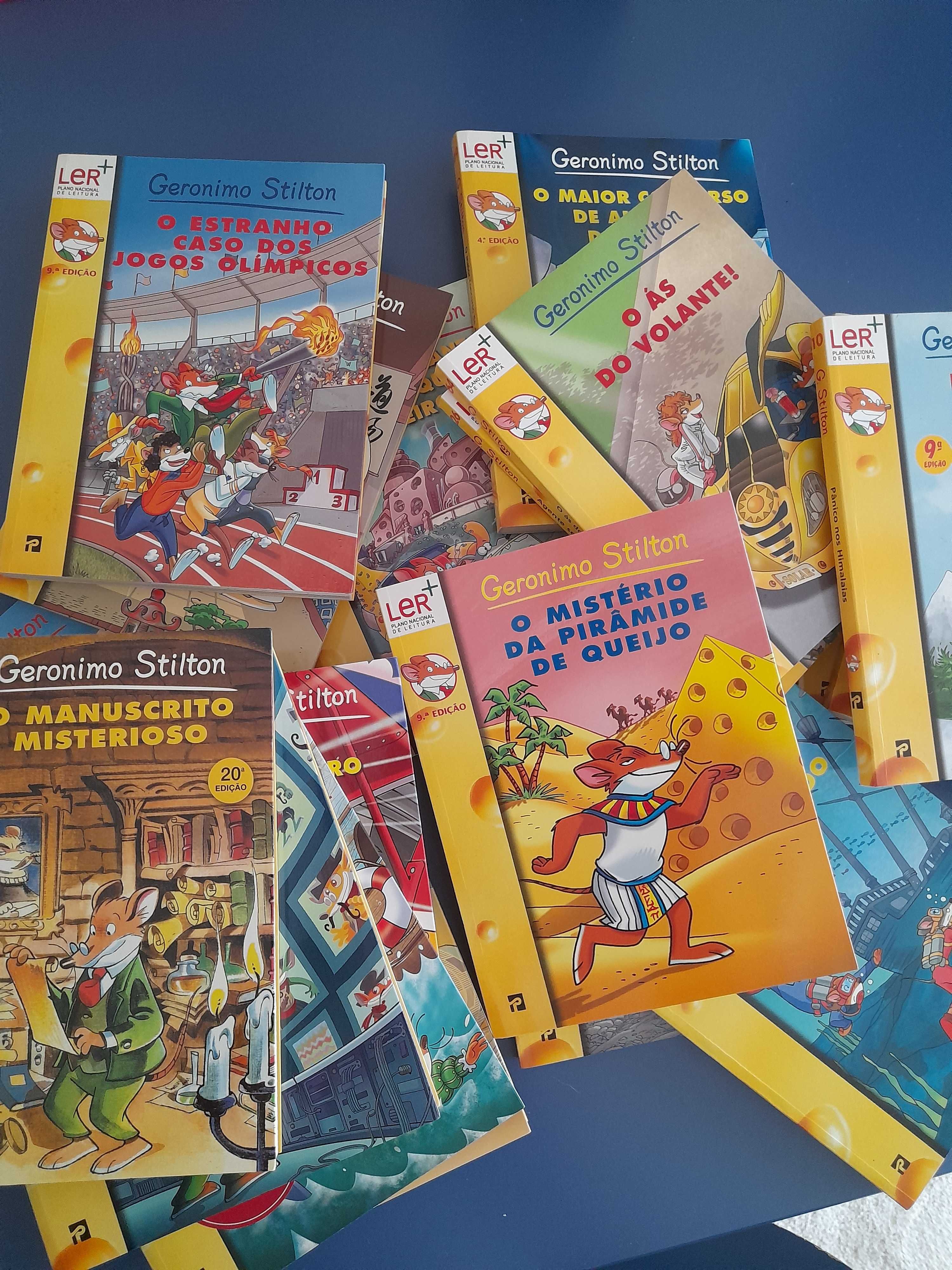 Vendo livros Geronimo Stilton - Na compra de 3 livros ofereço 1