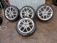 Alufelgi 5x114,3 8.25J18 Renault +opony zima 225/40R18 stan bdb