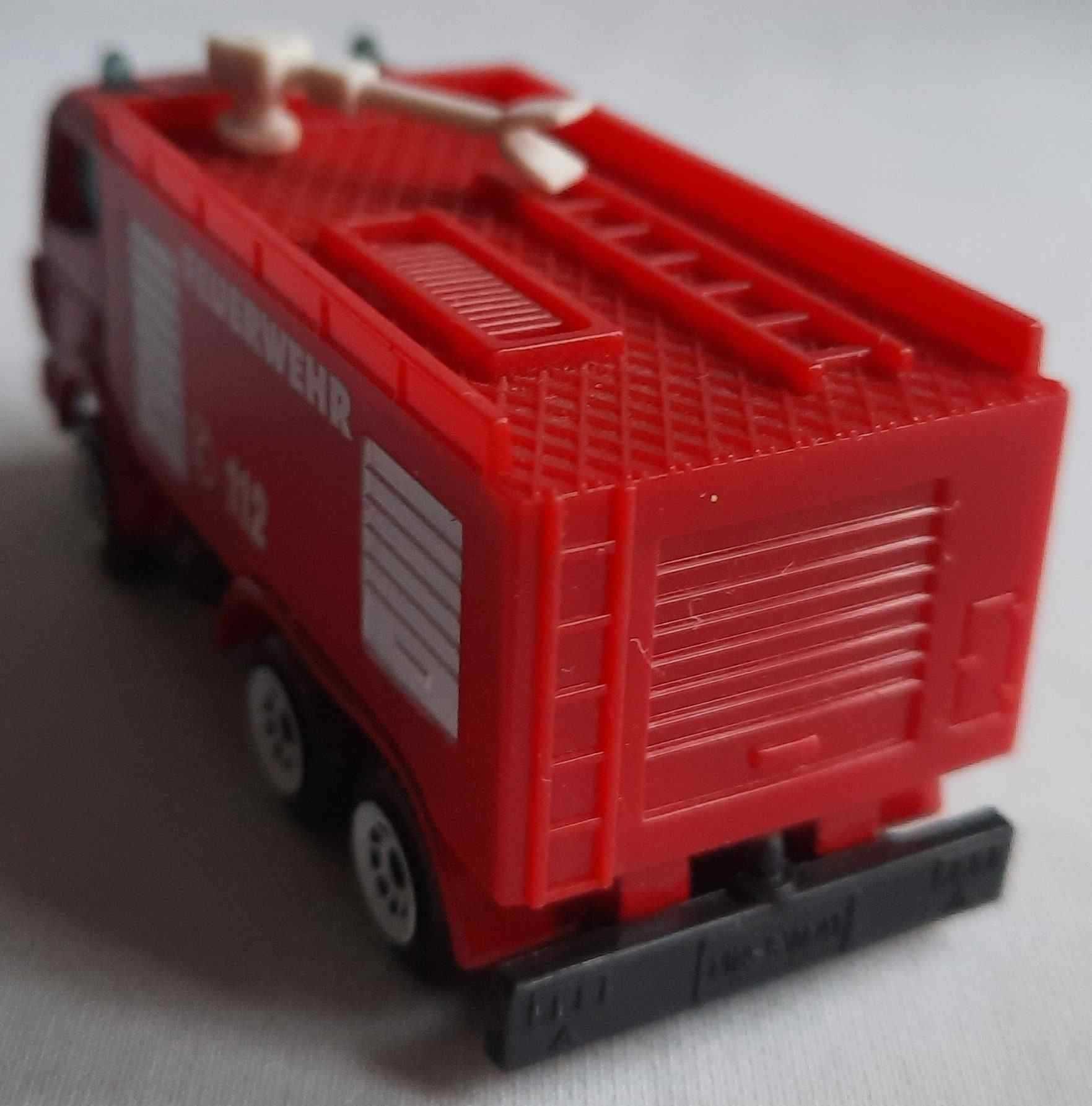 Straż Pożarna SIKU Mercedes Feuerwehr Wóz Strażacki Vintage PRL