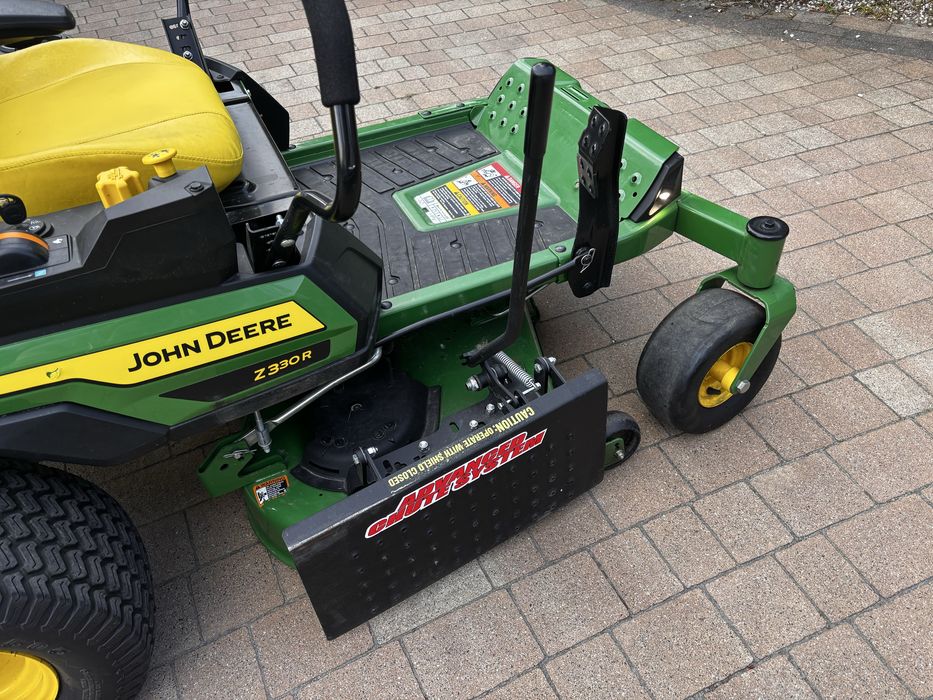 profesjonalny JOHN DEERE z330r zero turn traktorek kosiarka USA 23KM