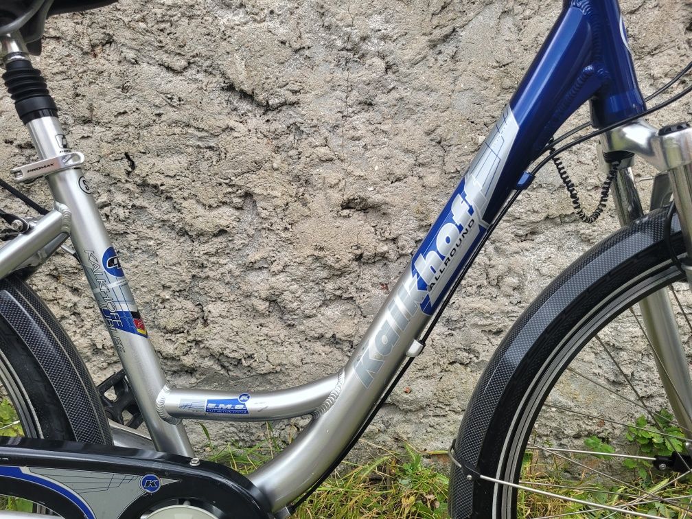 Rower Kalkhoff Jubilee Shimano Nexus 7 Suntour Koła 26" Rozmiar S Dams