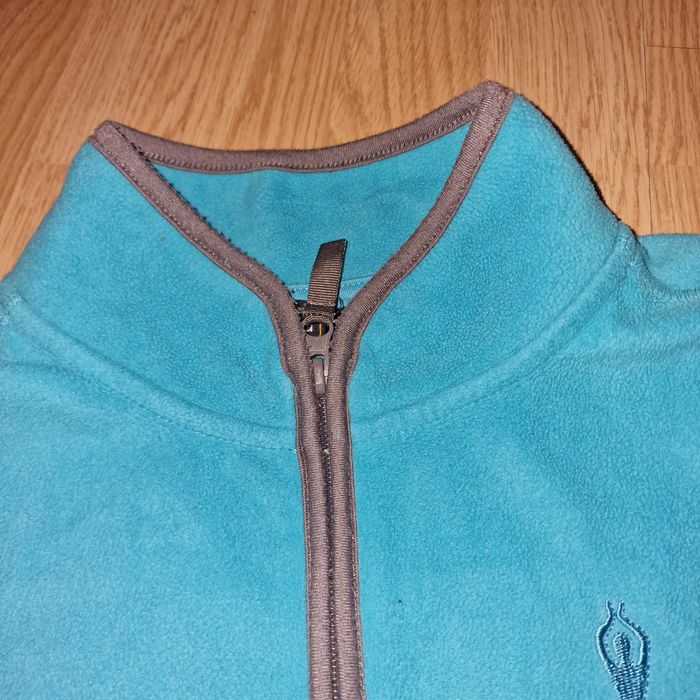 Jasnoniebieska bluza polarowa na zamek rozmiar M, M size