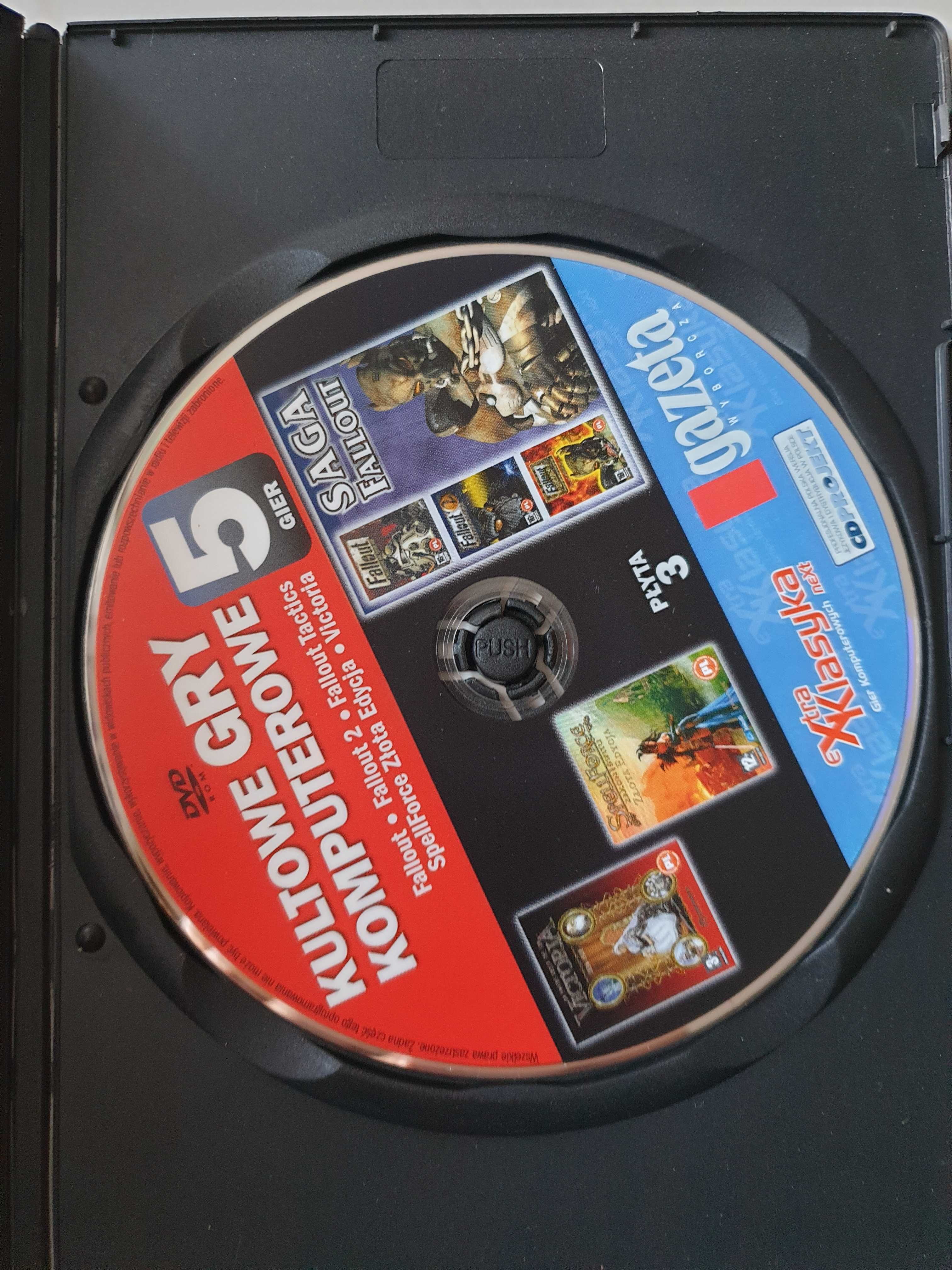Saga Fallout + Inne PC DVD PL
