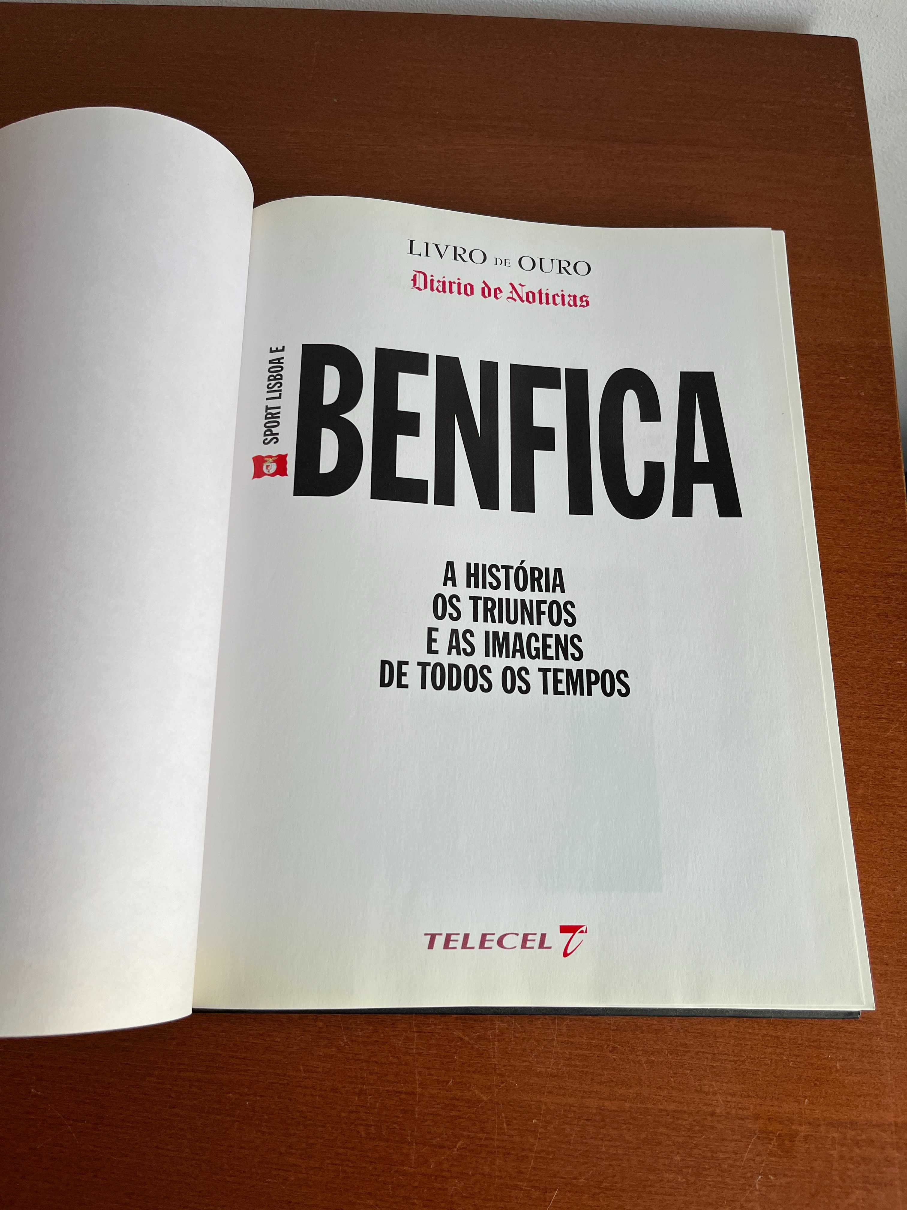 Livro de Ouro - S.L. Benfica - Diário de Noticias